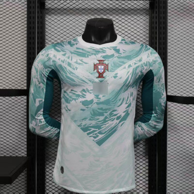 Portugal Away Kit 2026 Full Sleeves (PV) (World Cup)