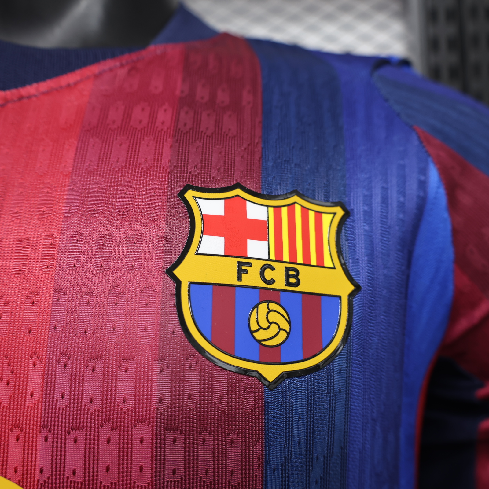 Barcelona Home Kit 26/27 Full Sleeve (PV) - Image 2