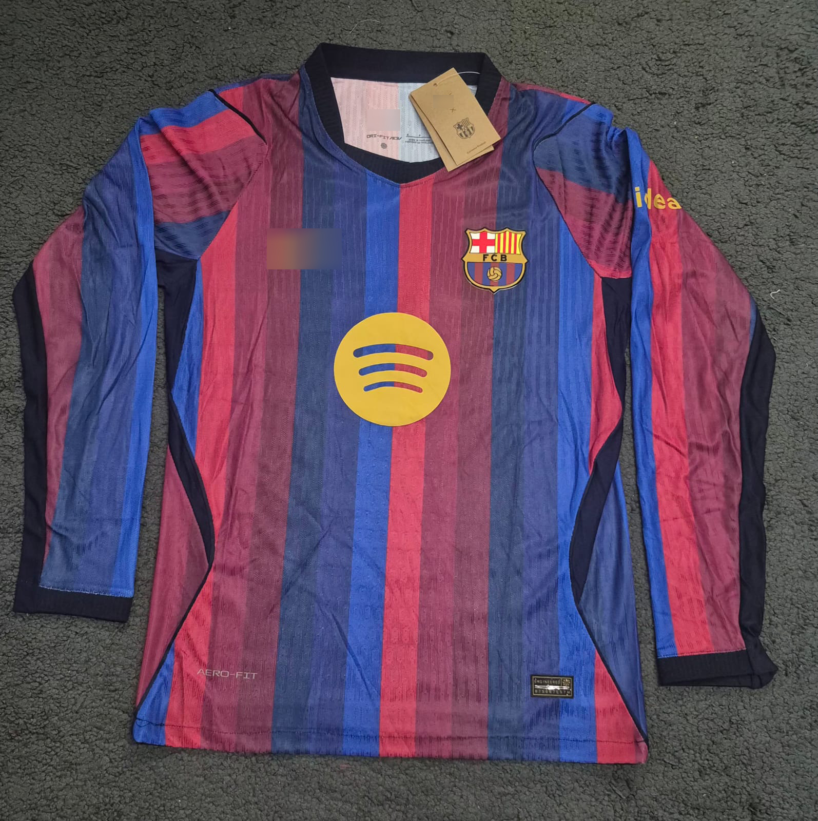 Barcelona Home Kit 26/27 Full Sleeve (PV) - Image 6