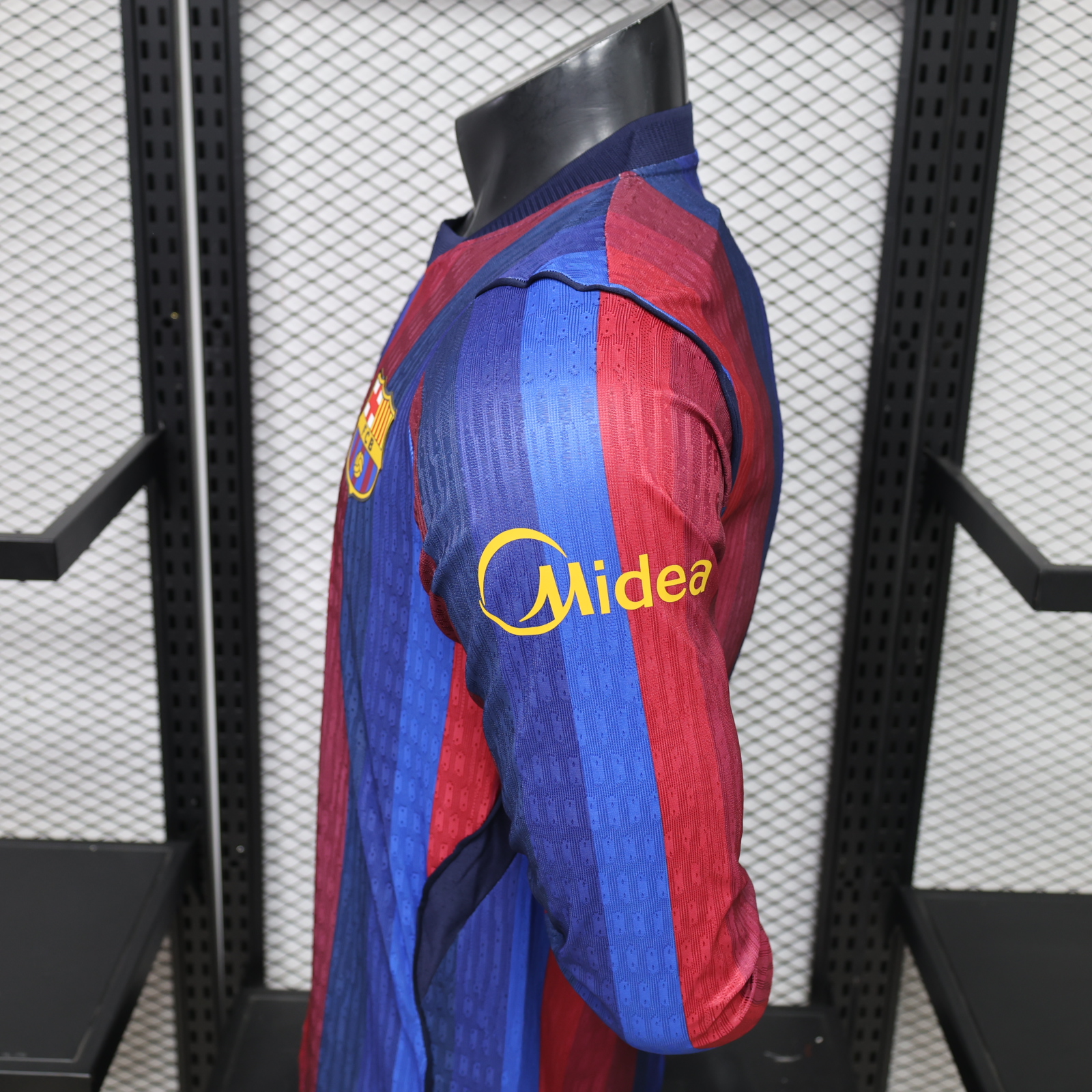 Barcelona Home Kit 26/27 Full Sleeve (PV) - Image 3