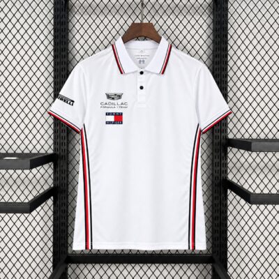 Cadillac F1 Jersey 2026 (PV) (White) (Collared)