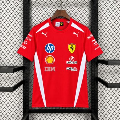 Ferrari F1 Round Neck Jersey 2026 (PV) (Red)